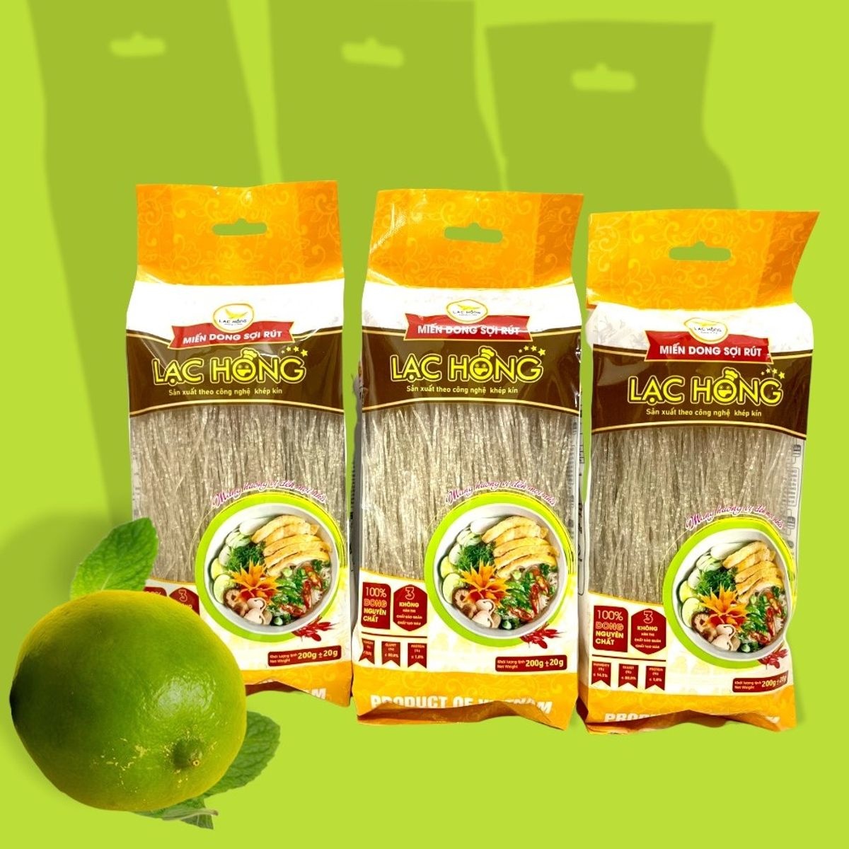 MIẾN DONG HỮU CƠ SỢI RÚT 200G