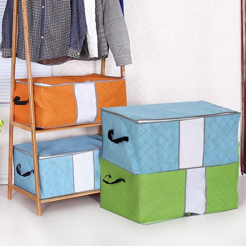 Túi đựng chăn màn tiện dụng – tủ chứa – sắp xếp đồ - hộp chứa đồ - túi vải đựng đồ - túi đựng chăn quần áo cỡ lớn tiện dụng – túi quần áo – đồ dùng gia đình – phụ kiện quần áo