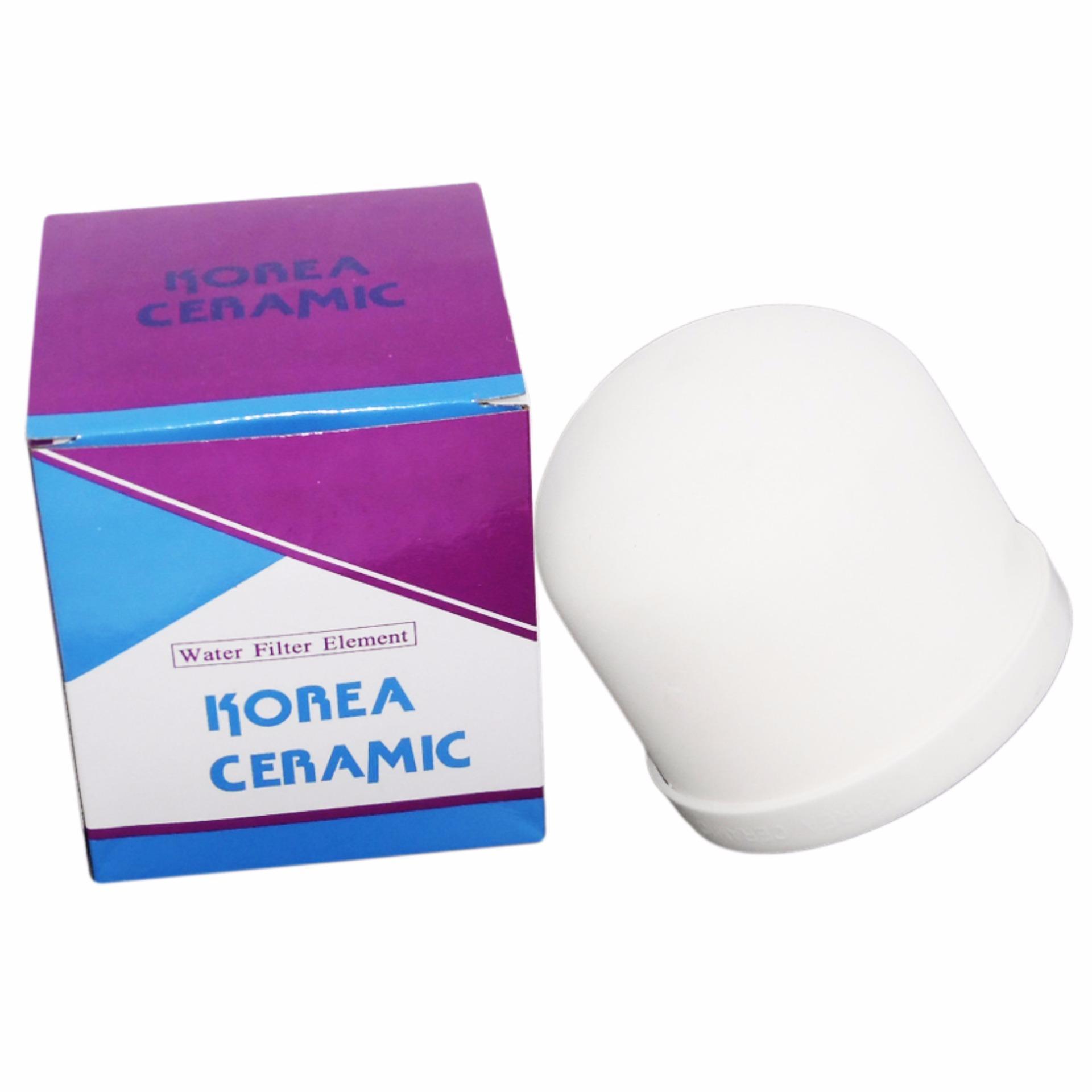 [HCM]Nấm sứ bình lọc nước Korea Ceramic KC-1S (Trắng)