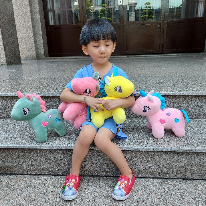 NGỰA PONY NHỒI BÔNG 32CM