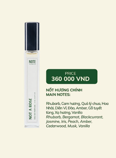 HCM - Nước hoa Not A Rose by NOTE - The Scent Lab