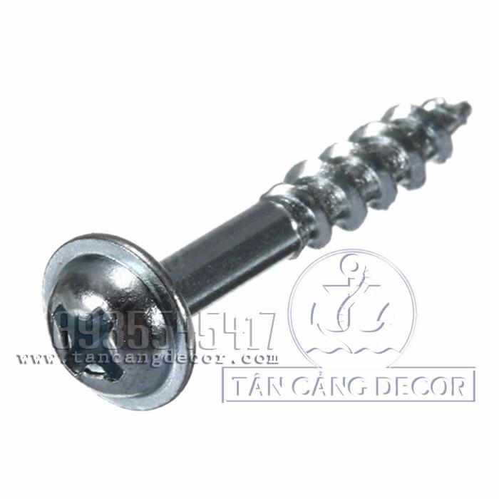 100 cái đinh vít khoan chéo WNEW ( Nhiều Kích Thước : 4 - 25 / 4 - 30 / 4 - 38 mm )