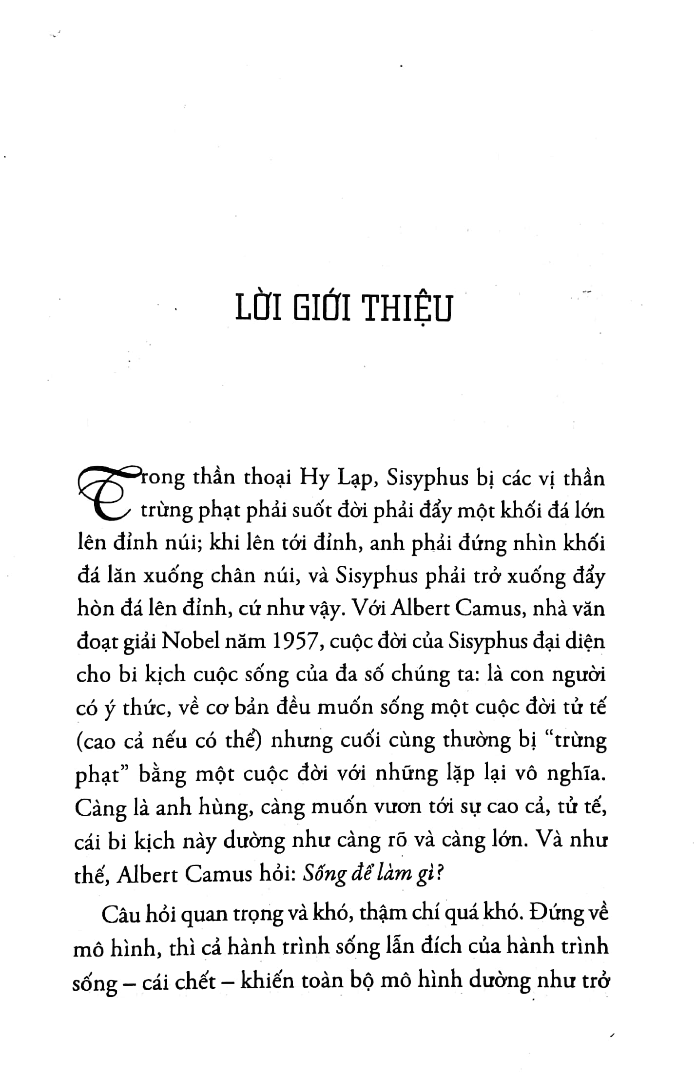 Sách Fahasa - Thần Thoại Sisyphus (Tái Bản 2022)