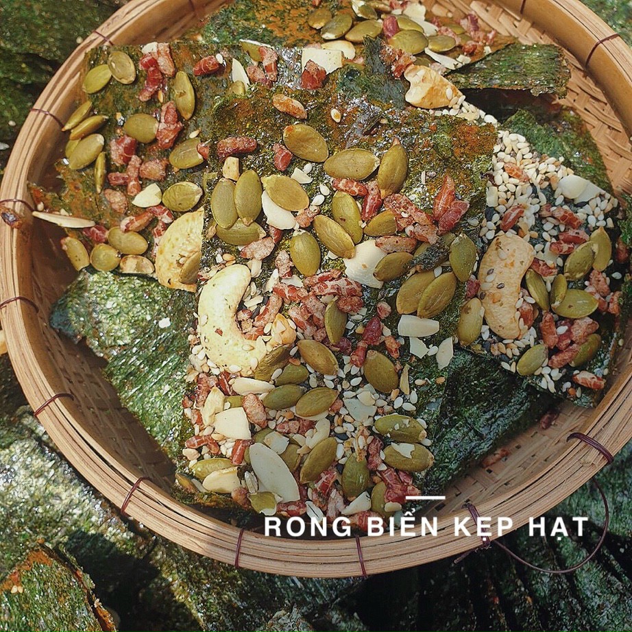 Rong biển kẹp hạt dinh dưỡng 300gr