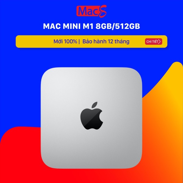 Máy tính Apple Mac Mini M1 8GB 512GB MGNT3 chính hãng 2020 (MGNT3SA/A)