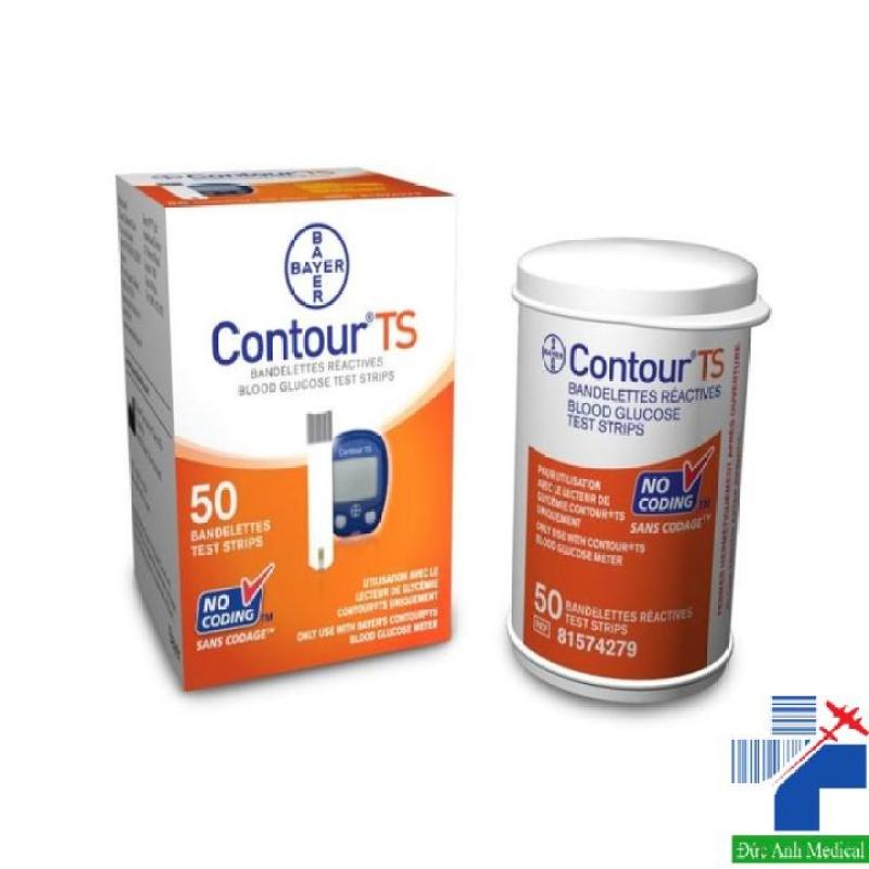 50Que Thử Đường Huyết Contour TS