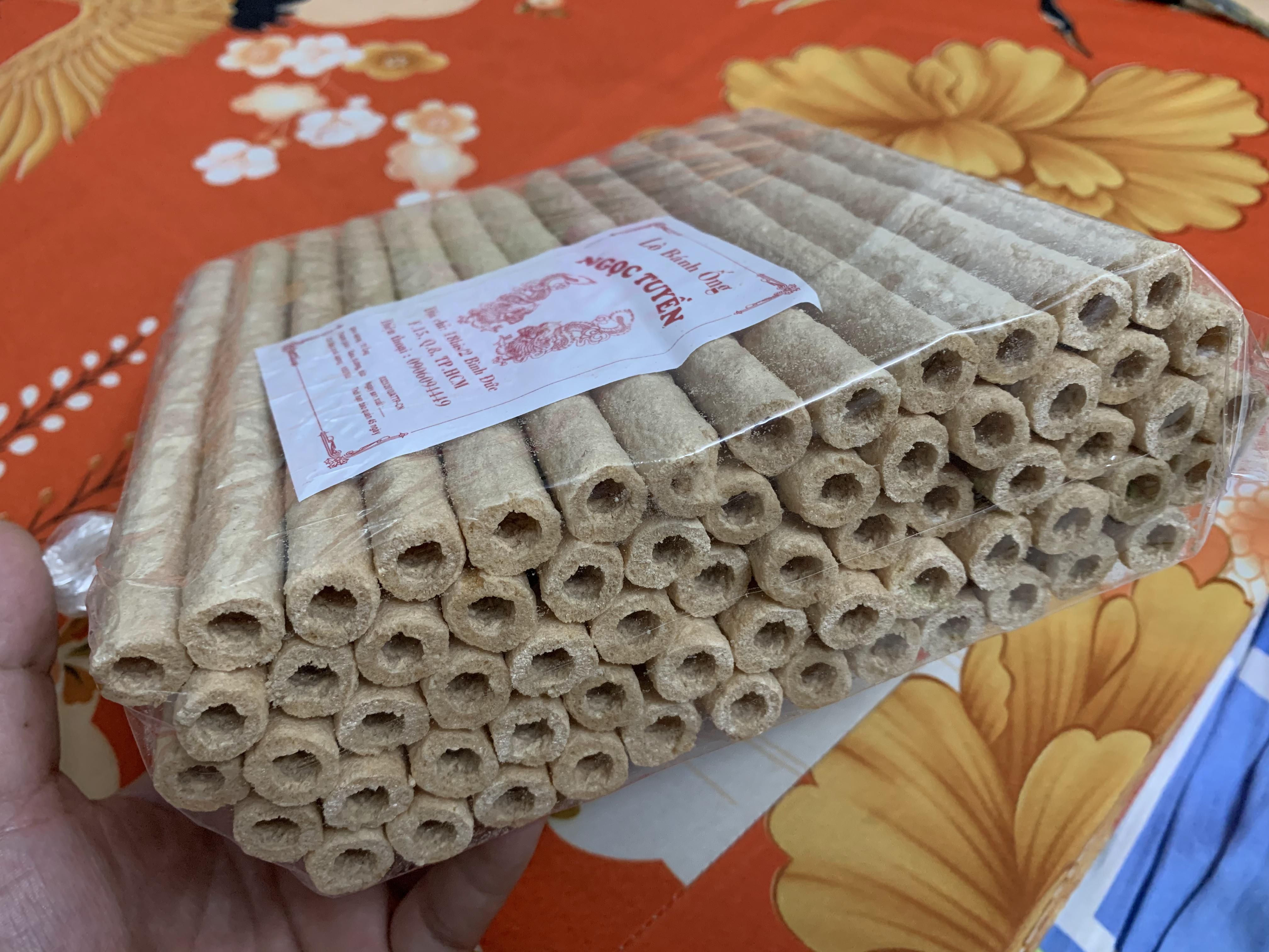 Bánh ống gạo lứt đậu phộng rang (200gr)
