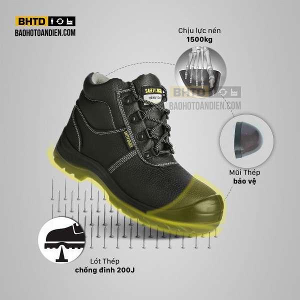 Giày bảo hộ Safety Jogger BESTBOY cổ cao