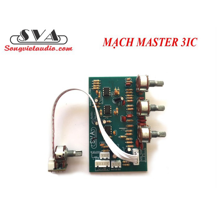 MẠCH MASTER 3IC - 1 MẠCH - KÈM DÂY