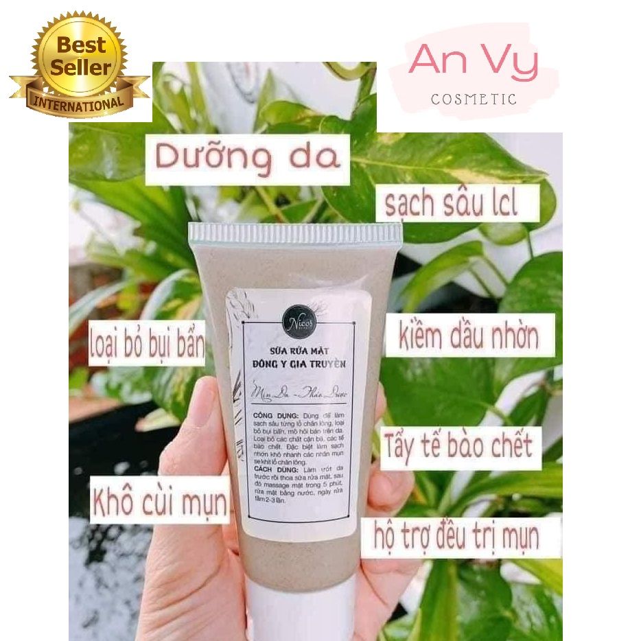 Sữa rửa mặt đông y gia truyền cao cấp - mẫu mới