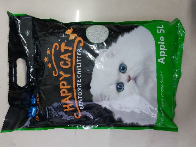 Cát vệ sinh cho mèo Happy Cat bịch 5 Lít