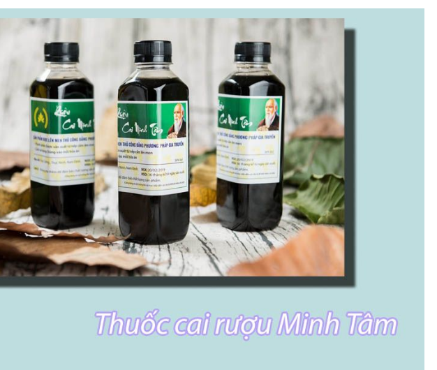 Cai  ruou bia Minh Tâm