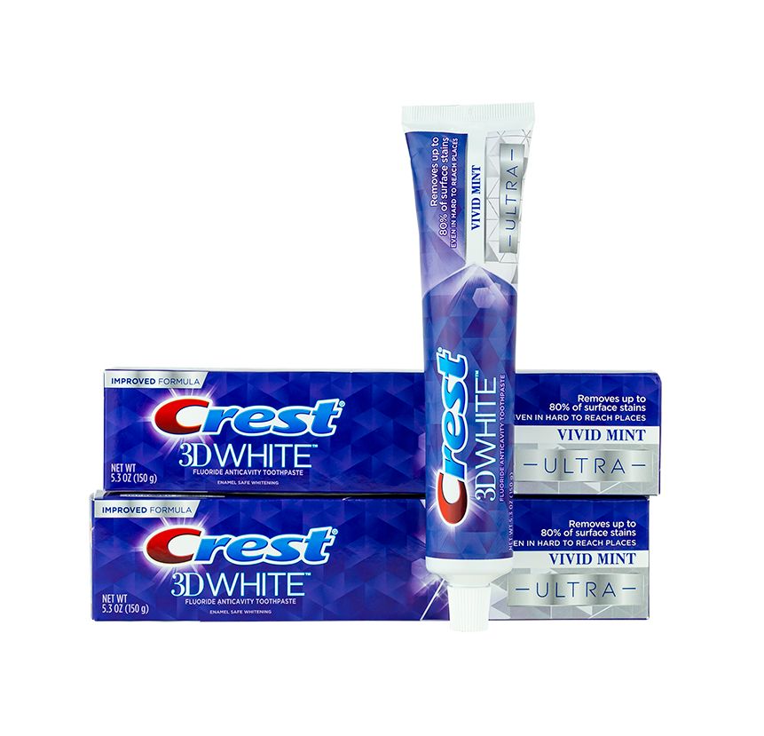 Kem đánh răng trắng răng Mỹ Crest 3D White 158g (1 tuýp)