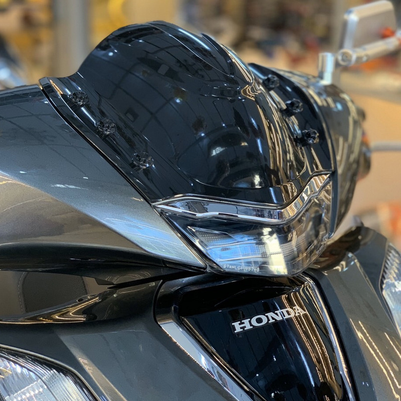 ỐP ĐẦU (ỐP CHẮN GIÓ) CHO XE HONDA SH 2020 (ĐEN BÓNG)