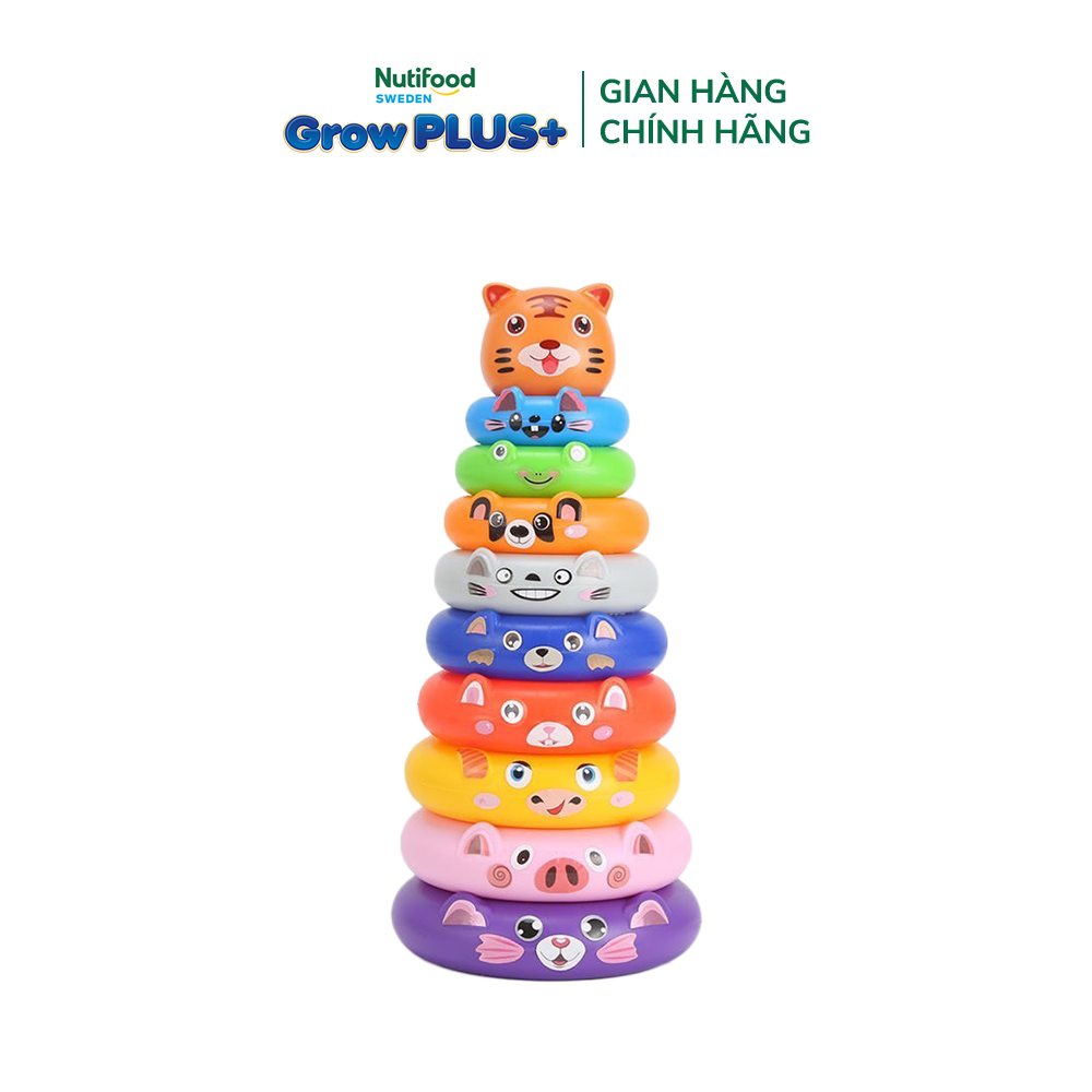 [Gift] Đồ chơi xếp vòng tháp gấu