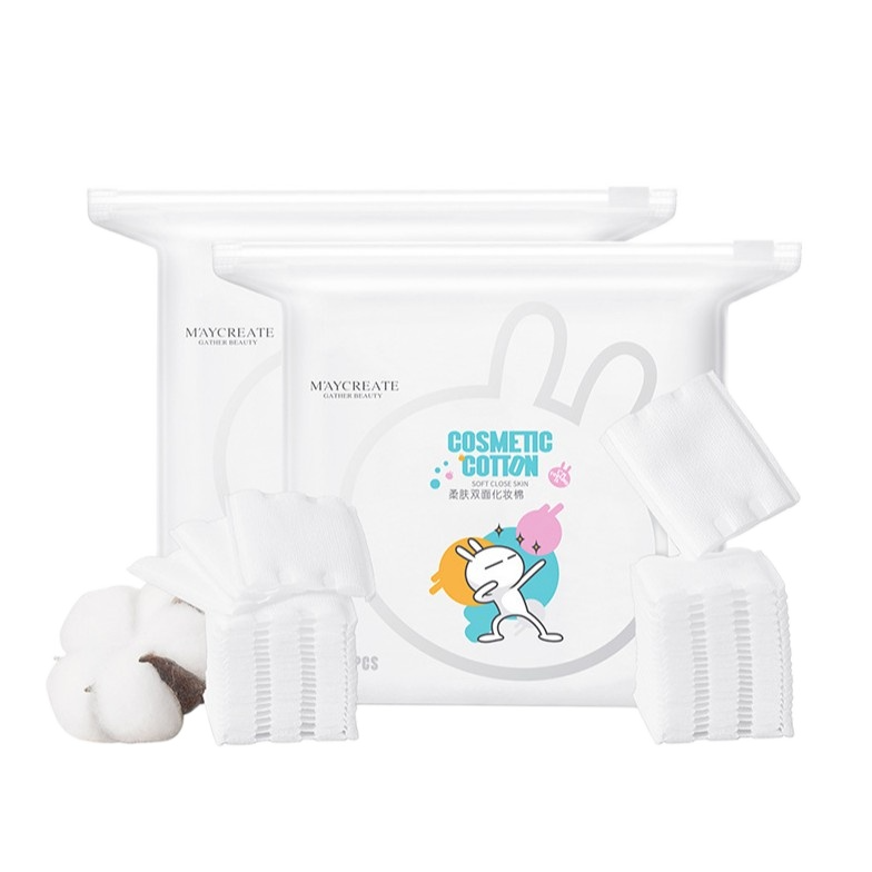 [HCM]Một Gói Bông Tẩy Trang Maycreate 150 Miếng Soft Close Skin Mẫu Mới