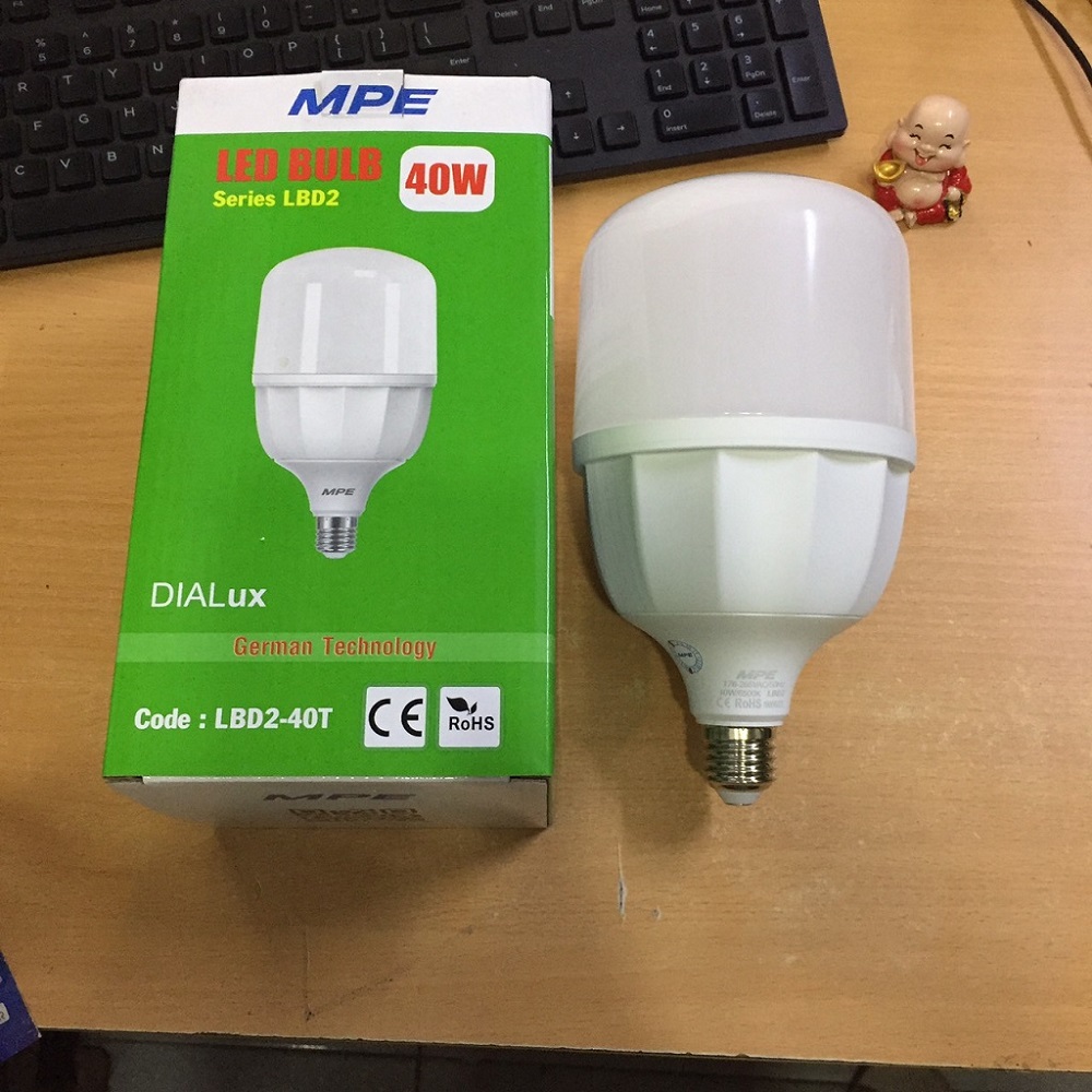 [HCM]BÓNG LED BUP 40W MPE , BÓNG ĐÈN LED MODEL LBD2-40W