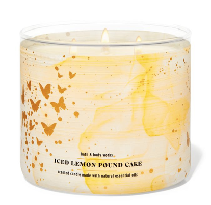 NẾN THƠM 3 BẤC BATH & BODY WORK- ICED LEMON POUND CAKE(411GR)