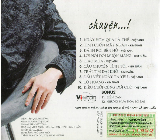 Chuyện - Quang Dũng (Viết Tân Cd)