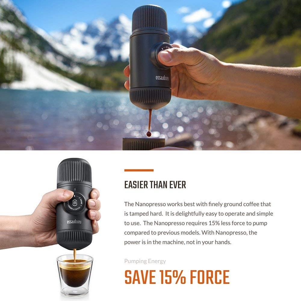 Máy pha Cafe cầm tay cao cấp Wacaco Nanopresso
