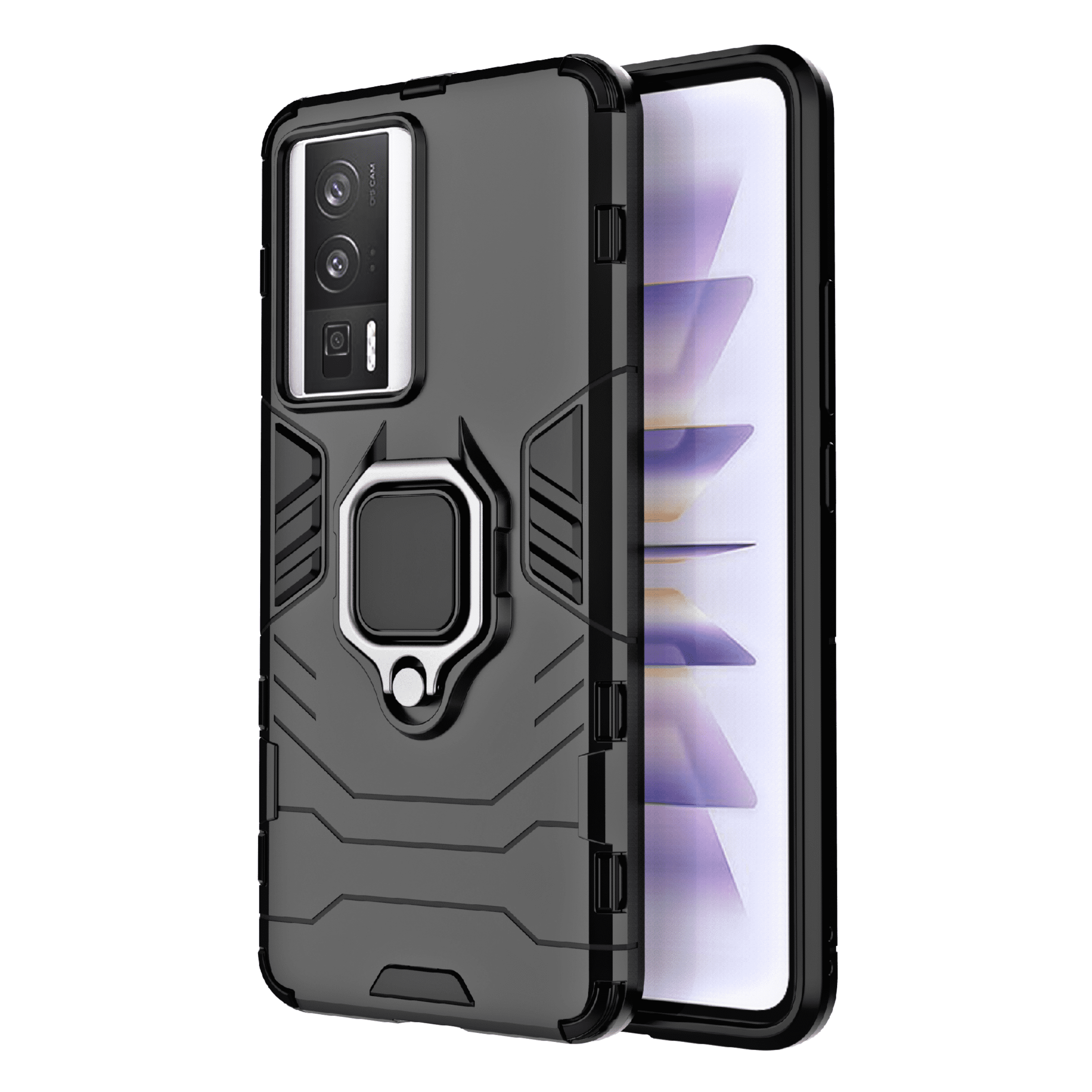 Ốp lưng Xiaomi Redmi K60 / K60 Pro / Poco F5 Pro / K70 / K70 Pro Iron Man Iring chống sốc giá đỡ kiêm nhẫn hút ô tô