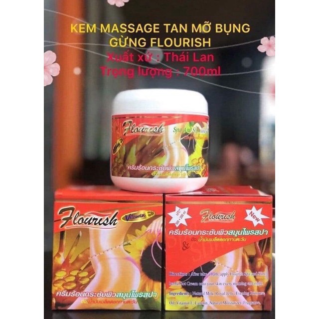 [sale] Kem  Gừng Ớt dùng cho spa hàng chuẩn  (chuẩn thái)