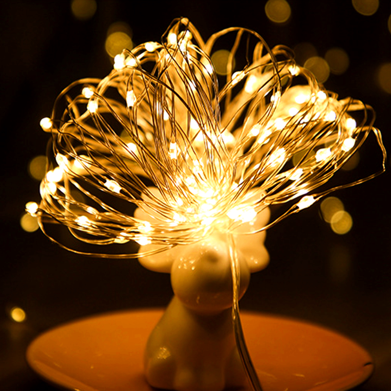 Battery operated LED string light, 1/2 /3 meter flash fairy String Light