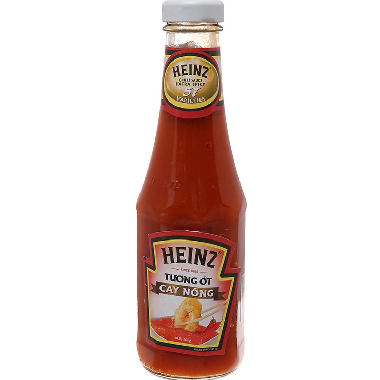 (3 loại) Tương Cà & Ớt Heinz chai 300gr