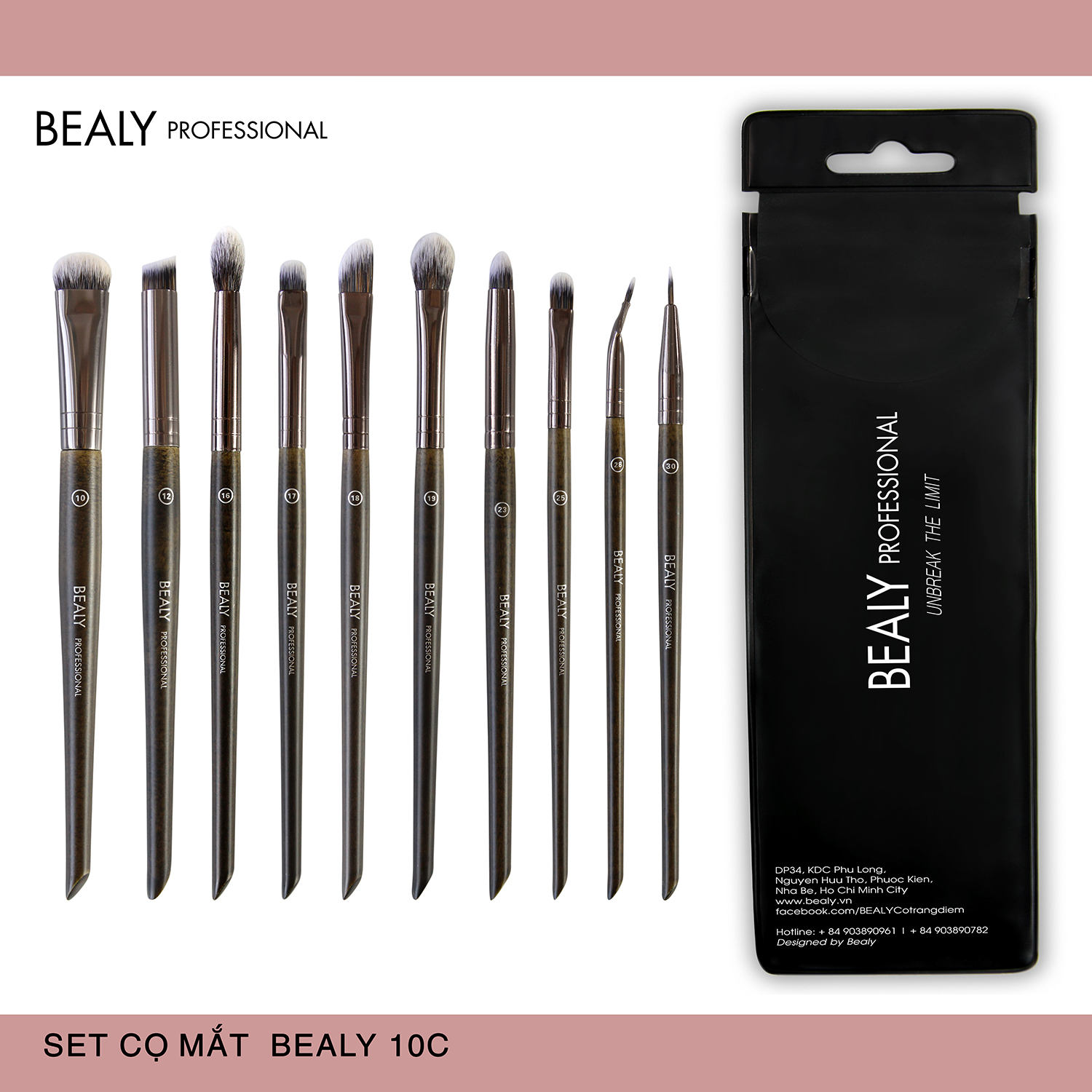 SET CỌ MẮT TRANG ĐIỂM BEALY