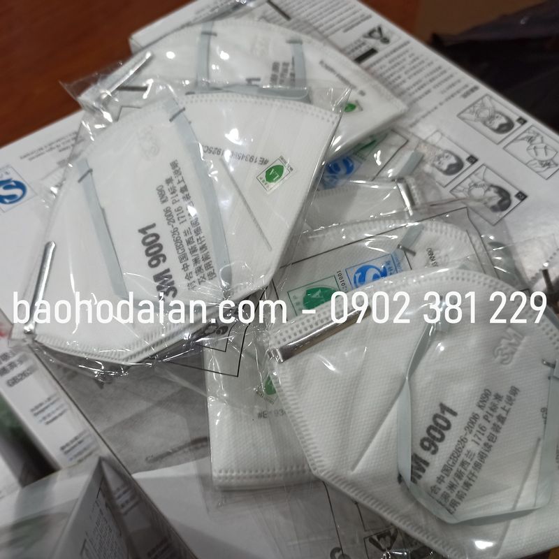 Khẩu trang 3M 9001 chống bụi, phòng độc (hộp 50 cái)