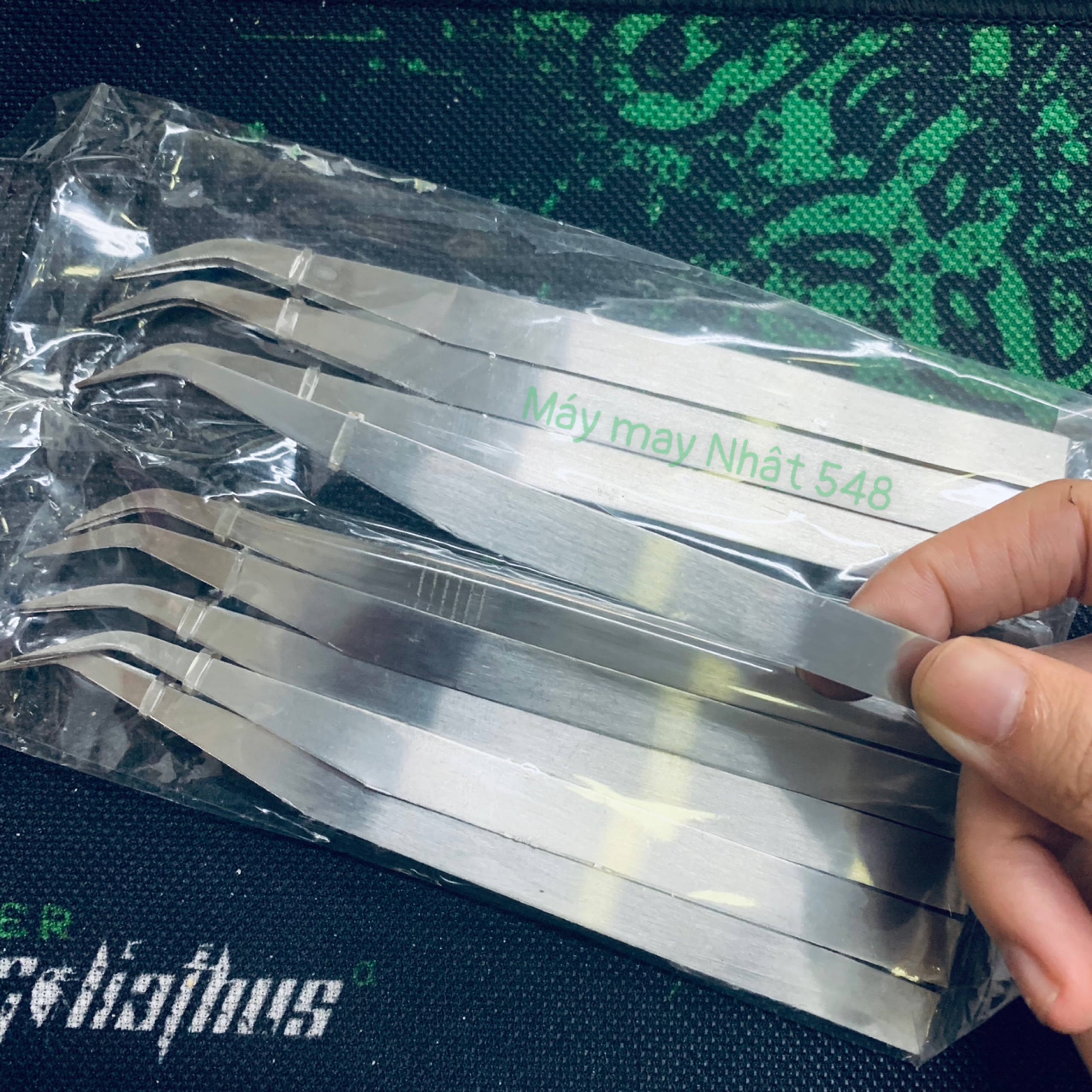 NHÍP KẸP XỎ CHỈ CHO MÁY VẮT SỔ - CHẬP - TRẦN ĐÈ