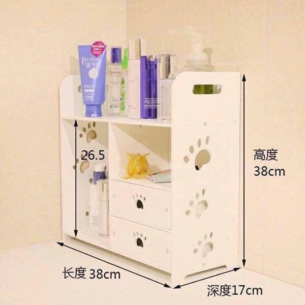 KỆ MỸ PHẨM GỖ CAO CẤP