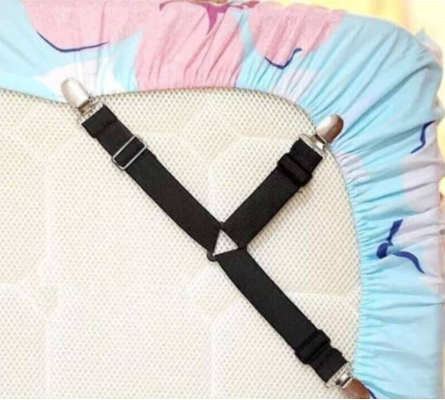 Kẹp ga giường chống xê dịch (1 sét 4 kẹp kẹp 4 góc giường)