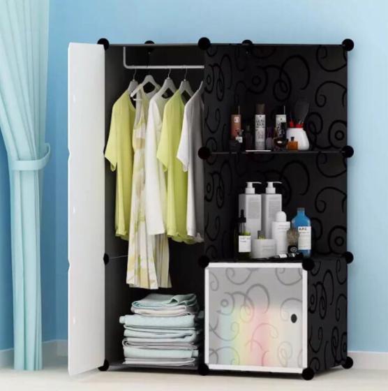 [HCM]Tủ - Tủ nhựa ghép - Tủ đựng quần áo – 6 ô như hình . ( đa dạng mẫu mã )