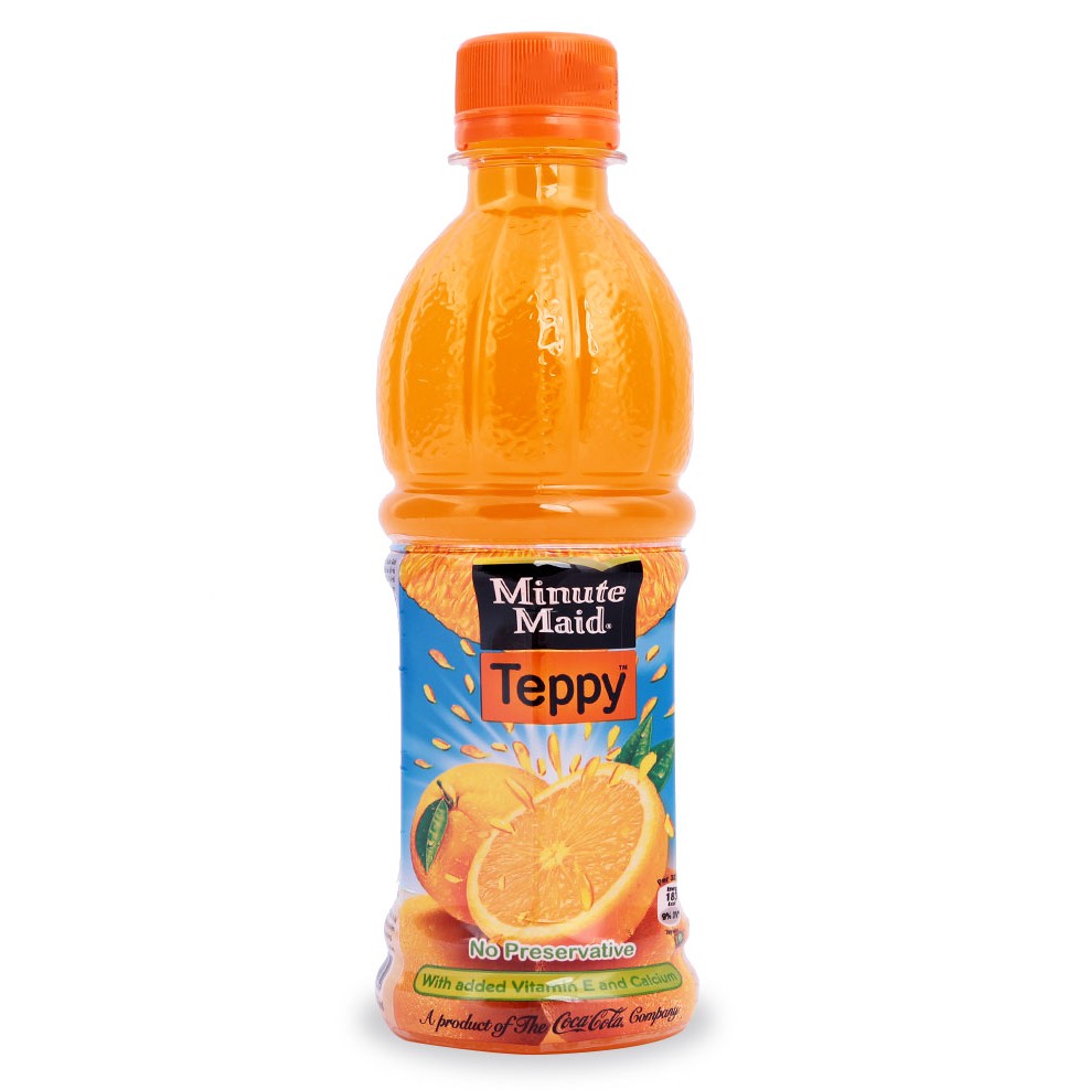 [Siêu thị WinMart] - Nước cam có tép Teppy chai 327ml
