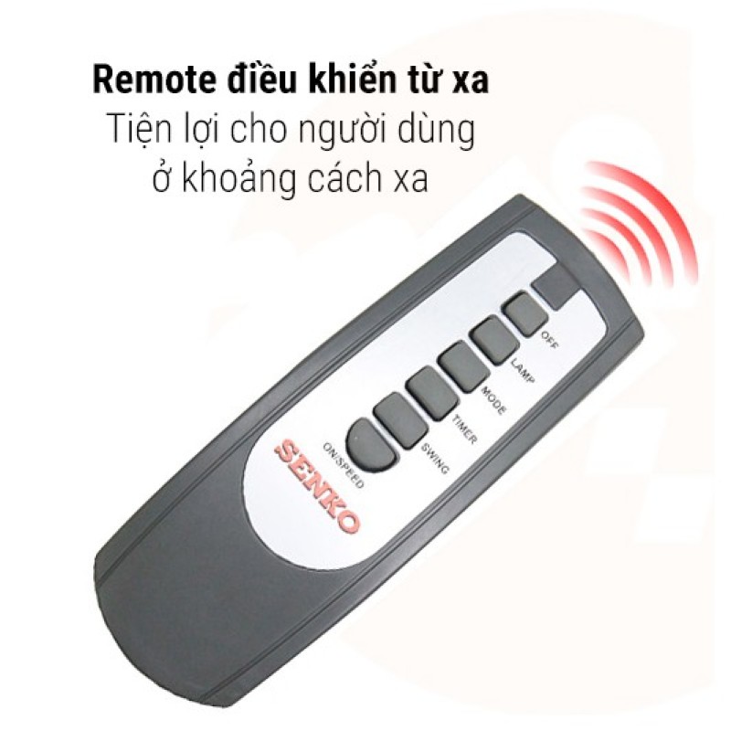 Remote điều khiển từ xa quạt Senko (N005)