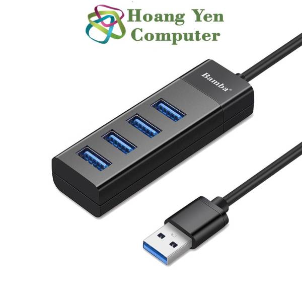 Bảng giá [HCM]Hub USB 4 Cổng Bamba B1 2.0 Bamba B3 30 chính hãng - BH 12 Tháng Phong Vũ