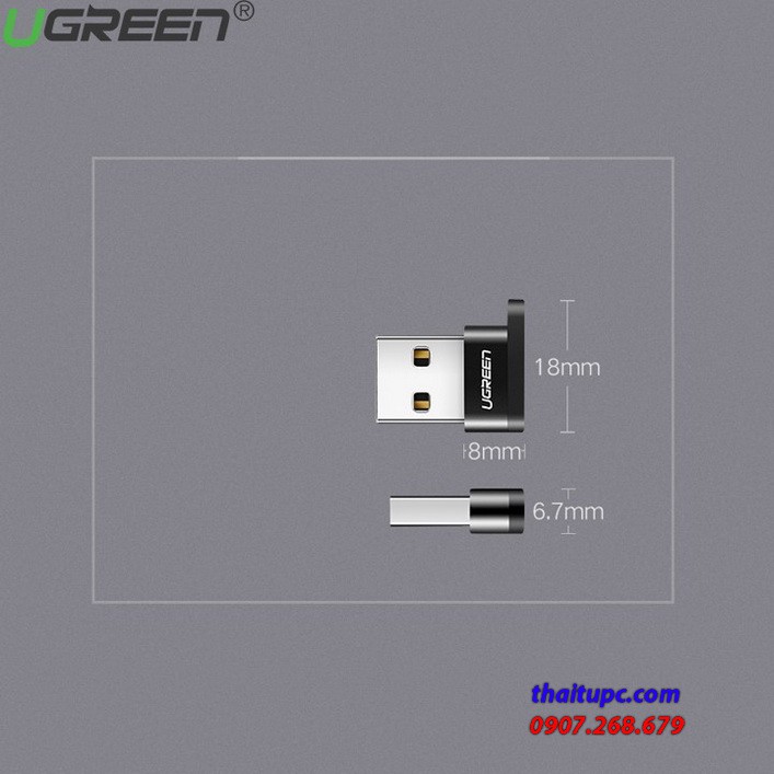 Ugreen 2.0 USB 50568 to USB Type C adapter