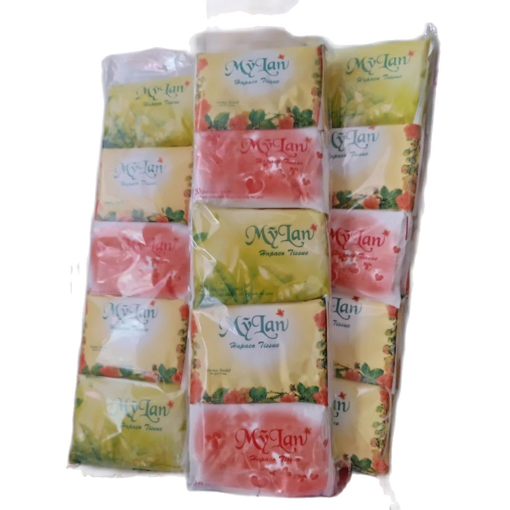 Khăn Giấy Ví Đôi Mỹ Lan Rẻ (10bịch)