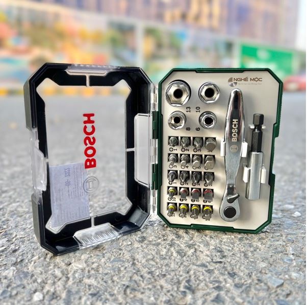 Bộ vặn vít 26 chi tiết bosch 2607017322