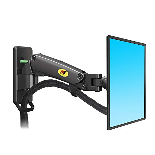 North Bayou nb-f120 17inch - 27 inch computer screen mount bracket 7kg load capacity omnidirectional rotatable angle-12 months warranty