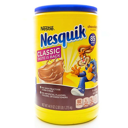 Bột socola Nesquik Mỹ 1.27kg. Date 2023