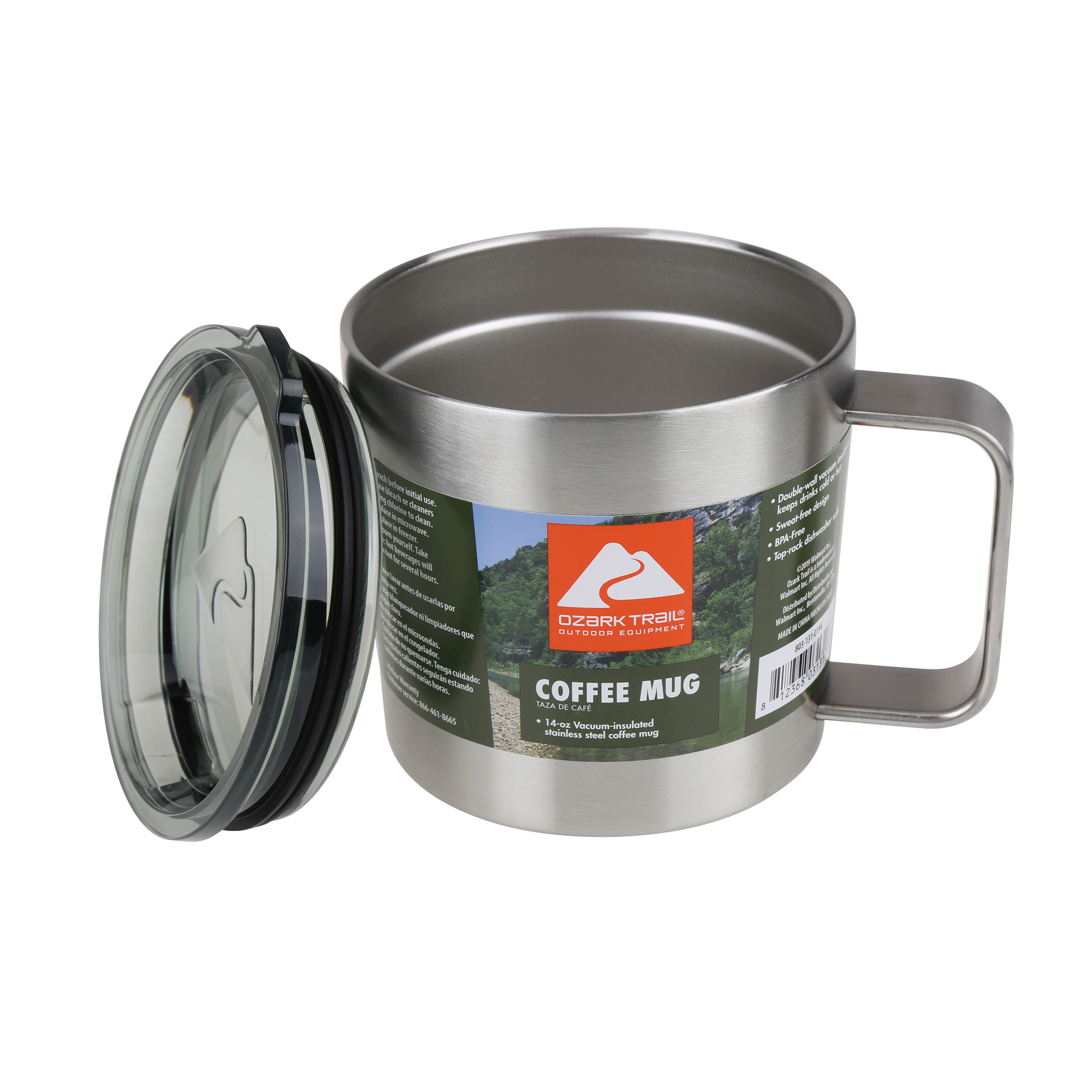Ly giữ nhiệt uống cafe Ozark Trail 14oz - 415ml (hàng nhập Mỹ)