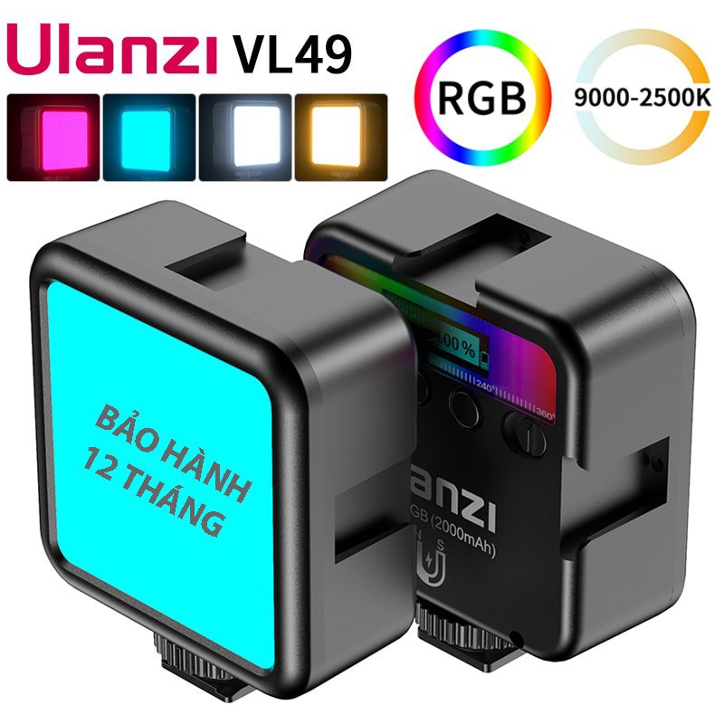 Đèn led rgb ulanzi vl49 rgb
