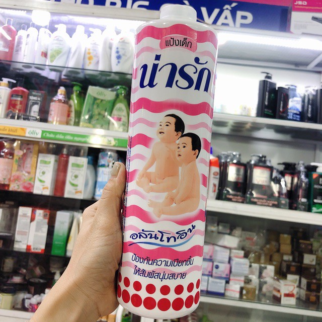 Phấn gôm 2 em bé Narak gần 400g