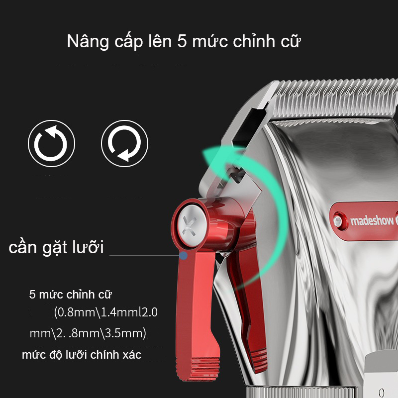 Tông đơ cắt tóc Madeshow M5 cao cấp
