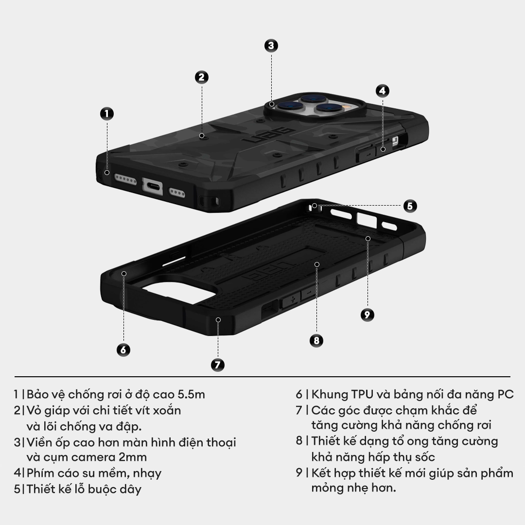UAG Pathfinder SE case for iPhone 14 plus [6.7 inch]