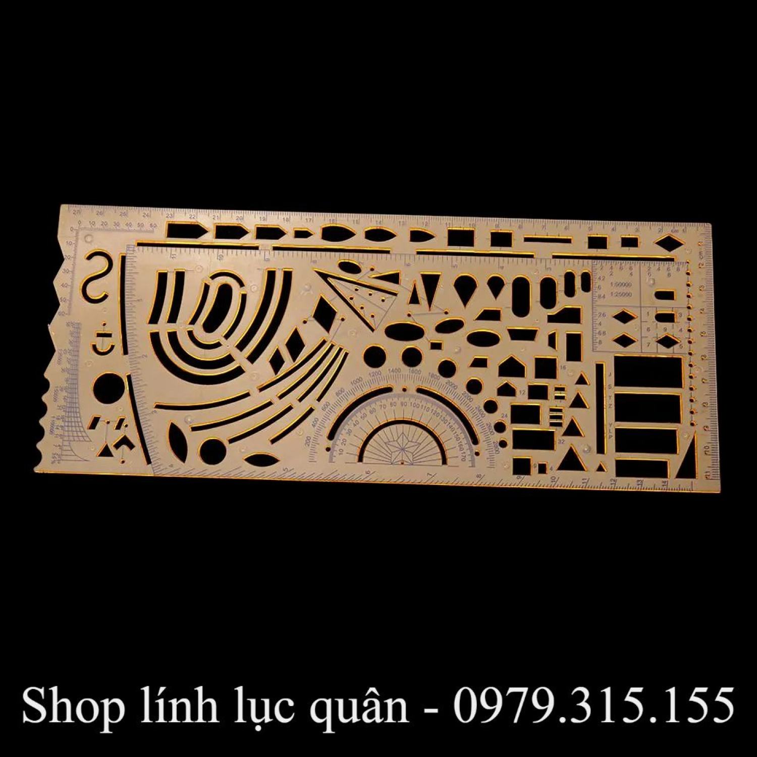 Thước vẽ chỉ huy tham mưu