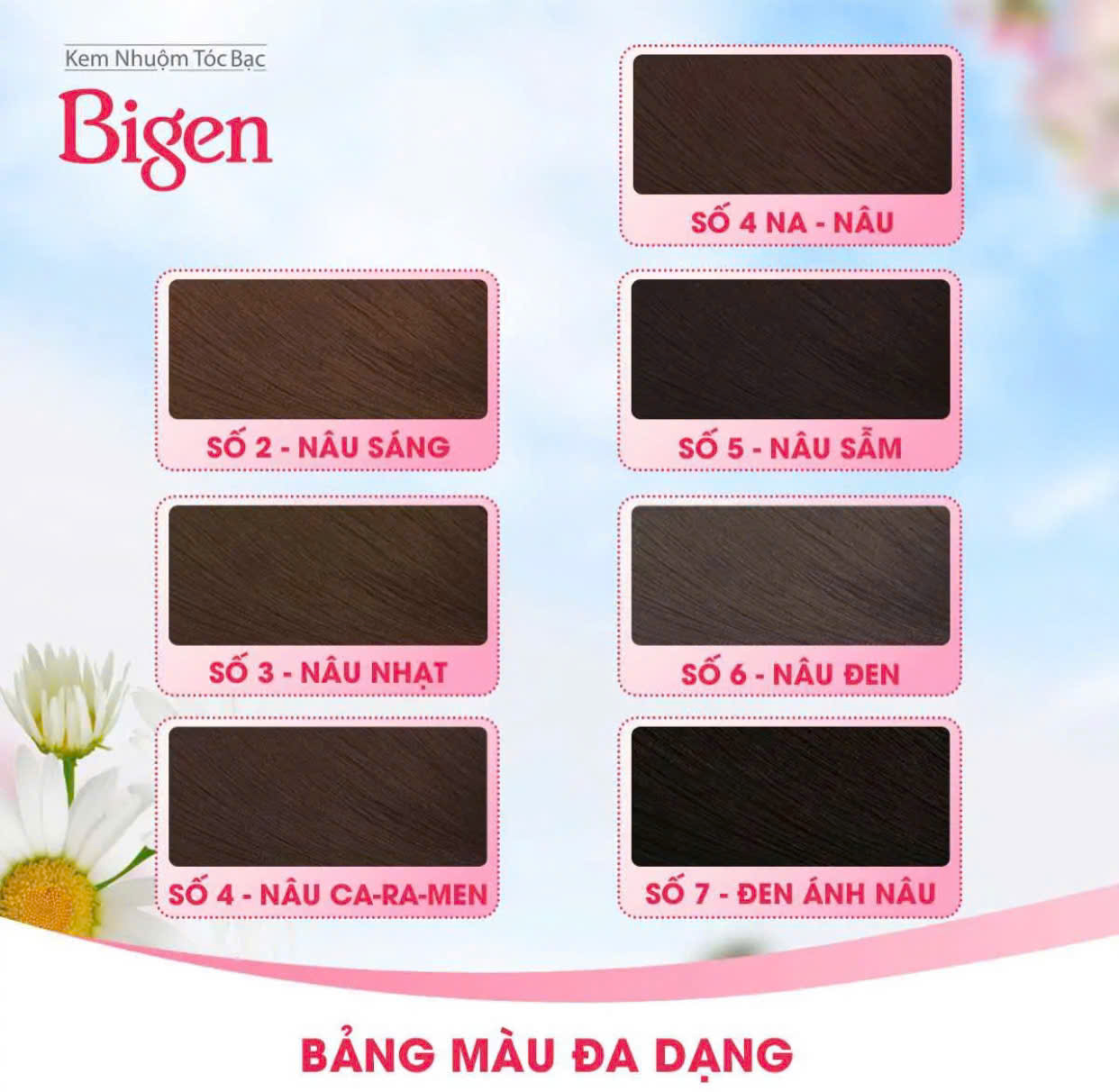 Thuốc nhuộm tóc phủ bạc Bigen Nhật Bản, Speedy Color Milky 40g