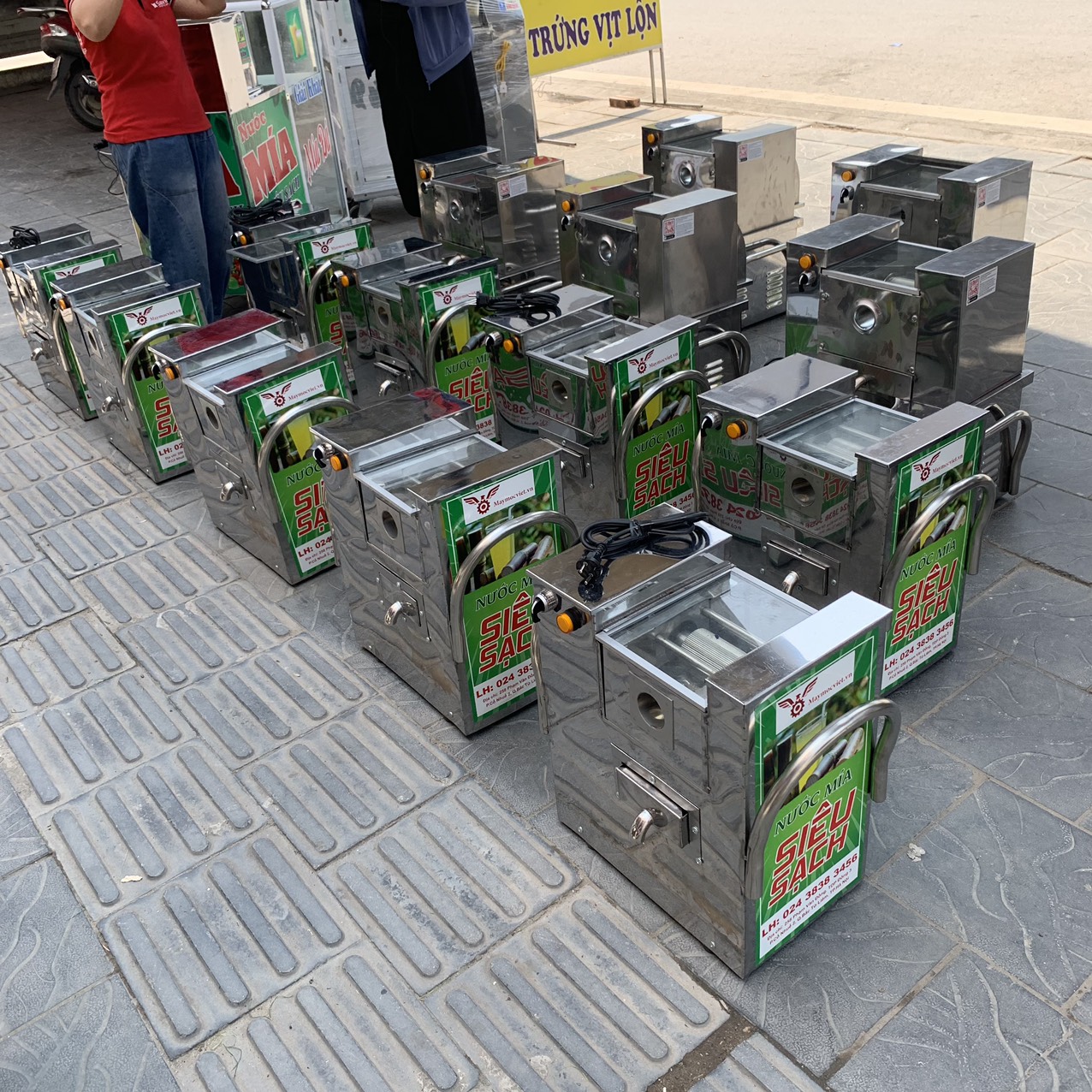 Máy ép mía siêu sạch để bàn F1-400